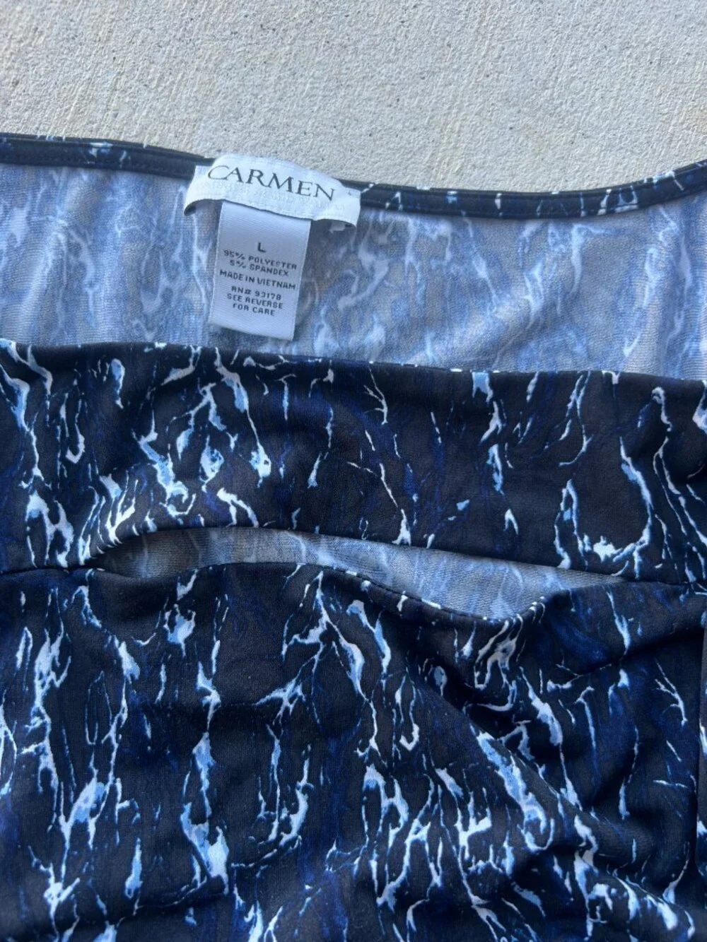 Carmen Marc Valvo large blouse - Picture 7 of 8